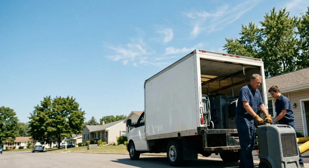 Water Damage Cleanup in Lowellville, OH near me